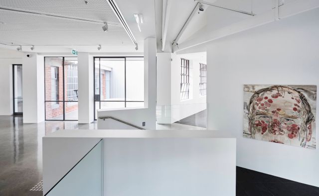 Installation view, Buxton Contemporary, 2017. Work by Tim McMonagle, Michael Buxton, 2012. Image: Christian Capurro