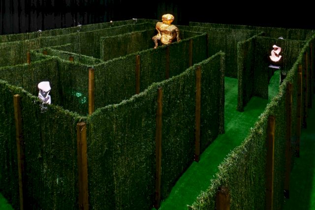 Installation view Jon Rafman, 2015 at Zabludowicz Collection, London. Photo: Thierry Bal