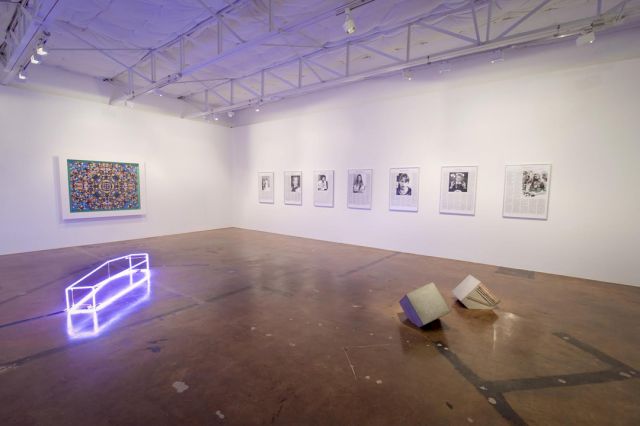 Installation view of main gallery.