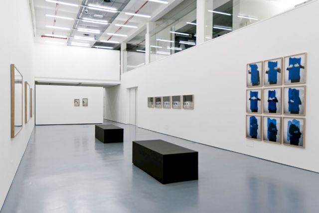 Exhibition view of “Helena Almeida – Transubstantiation” at Leal Rios Foundation, 2015. © Helena Almeida and Leal Rios Foundation. Photo: João Biscainho