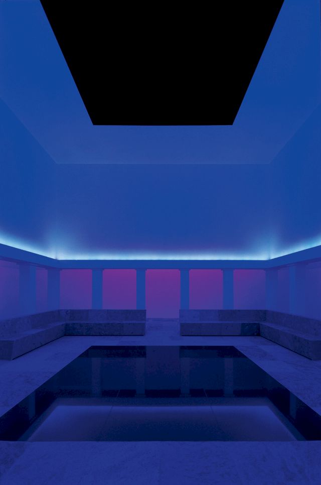 James Turrell, Unseen Blue, 2002, Installation View at the James Turrell Museum, Colomé, Argentina. © James Turrell, Photo: Florian Holzherr