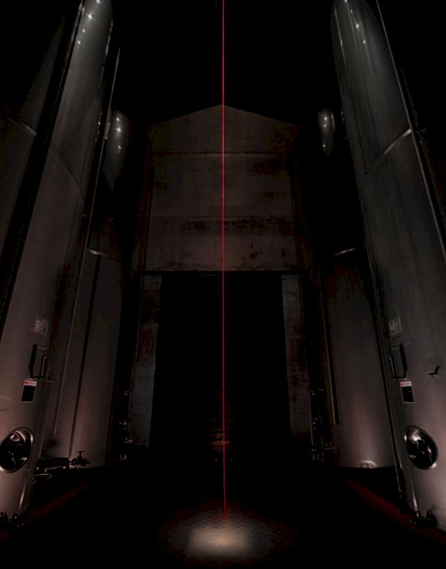 Miroslaw Balka, Red Nerve, 2019. Photo: Alessandro Moggi