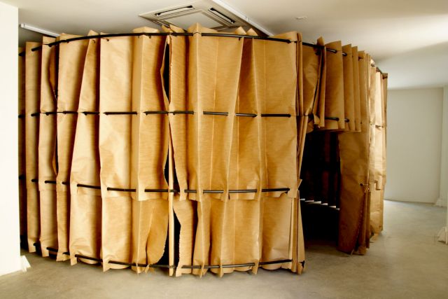 Michael Beutler, Gate, 2009. Courtesy Fondazione Brodbeck