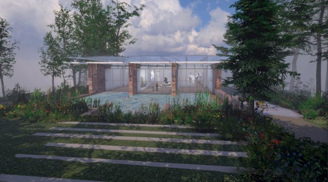 Fondation Beyeler Gallery Facade. Courtesy Studio Deussen