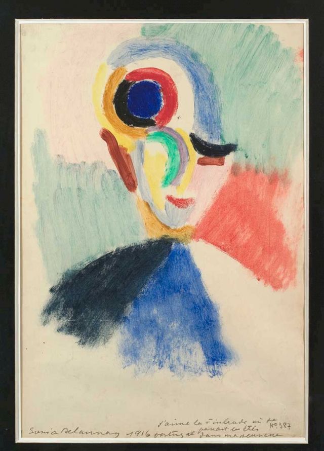 Sonia Delaunay, Autoportrait Portugal, 1916. Photo: Jussi Pakkala