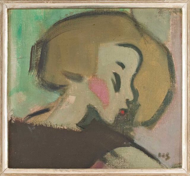 Helene Schjerfbeck, ’The Apple Girl’, 1928. Photo: Jussi Pakkala