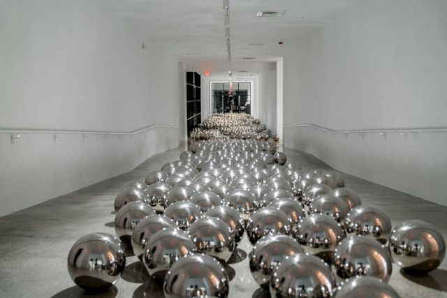 Yayoi Kusama, Narcissus Garden, 1996. Courtesy the Rubell Family Collection, Miami. Photo: Vaco Studio