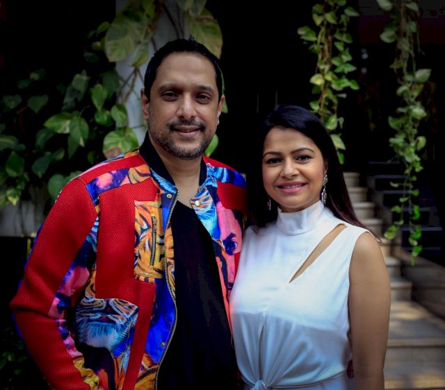 Rajeeb and Nadia Samdani