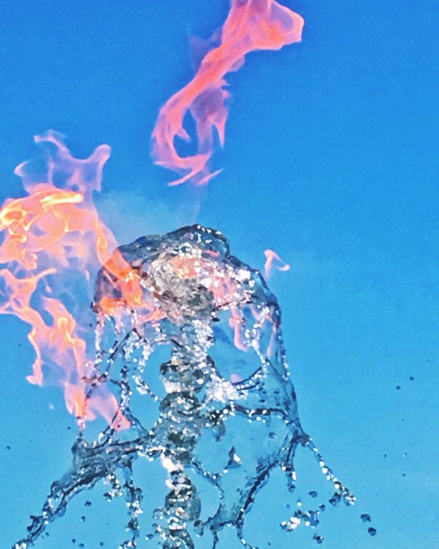 Jeppe Hein, Waterflame