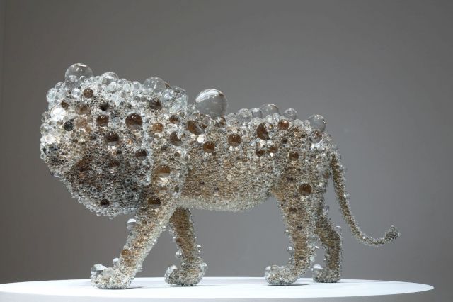 Kohei Nawa, PixCell-Lion, 2015. Photo: Nobutada Omote| SANDWICH