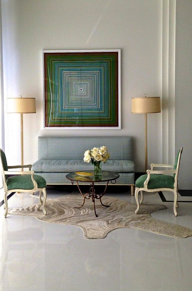 View inside the home