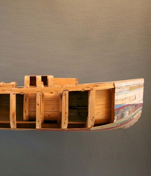 "Sleepboot", by Rotterdam artist Ron van der Ende, 1997