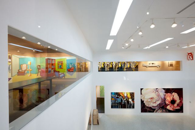 Installation view at Lyon Housemuseum