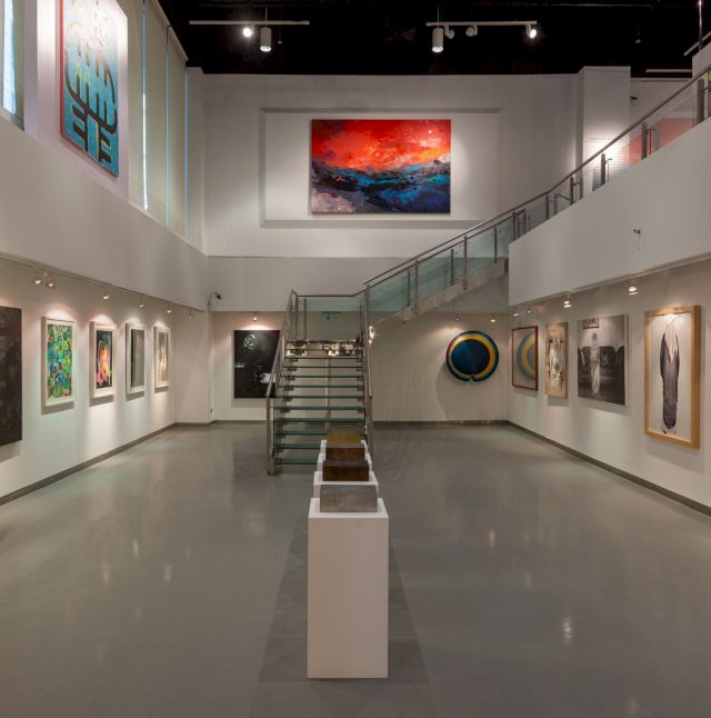 Concepts and the divine abstract exhibition 2021, Emirati Modern and Contemporary Art © The Farjam Foundation