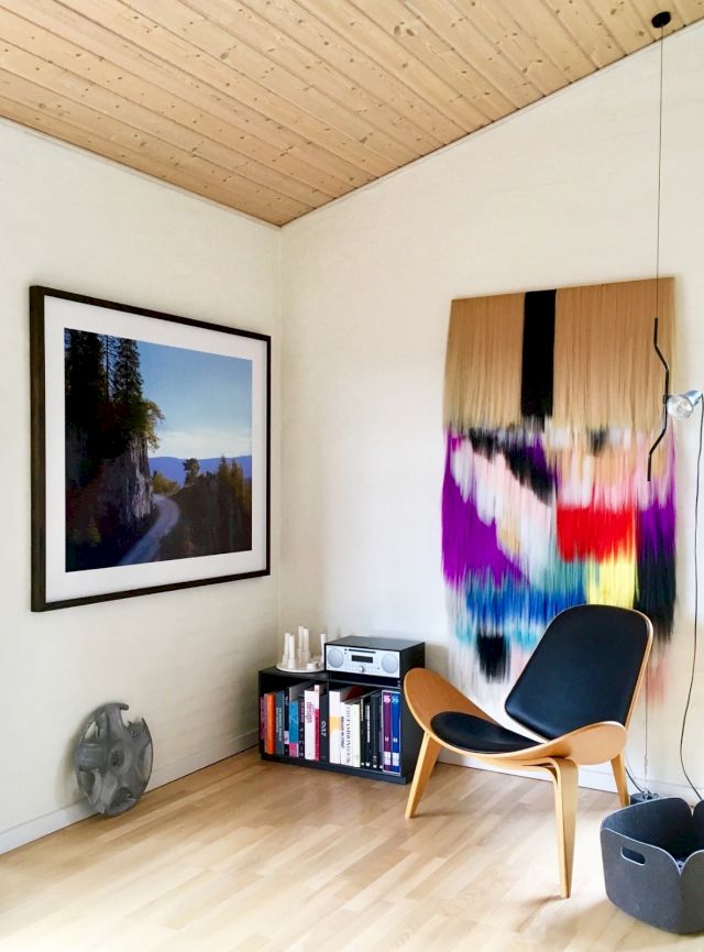 Installation view of Bech Risvig Collection in Silkeborg, Denmark. Artists: Ismar Cirkinagic, Mikkel Carl and Hiva Alizadeh. © Bech Risvig Collection, Denmark