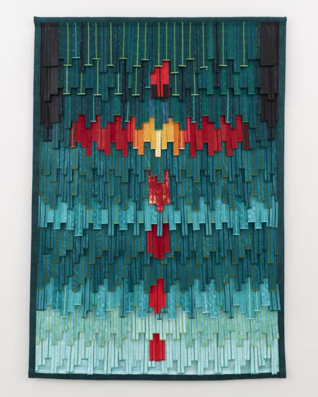 La Croix, 2019 by Abdoulaye Konate, Courtesy of The Institute Museum of Ghana