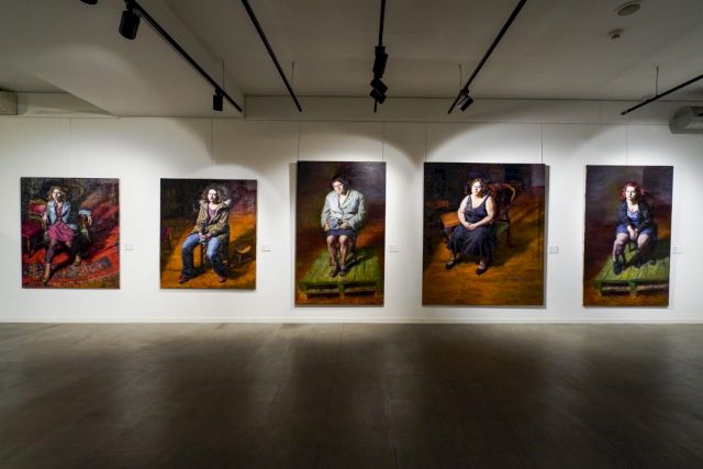 The Sotiris Felios Collection Stefanos Daskalakis: Painting 2013-2021, at the art space “16 Fokionos Negri”, Athens, Greece, 2022 Photo: Argyris Bouzoukis