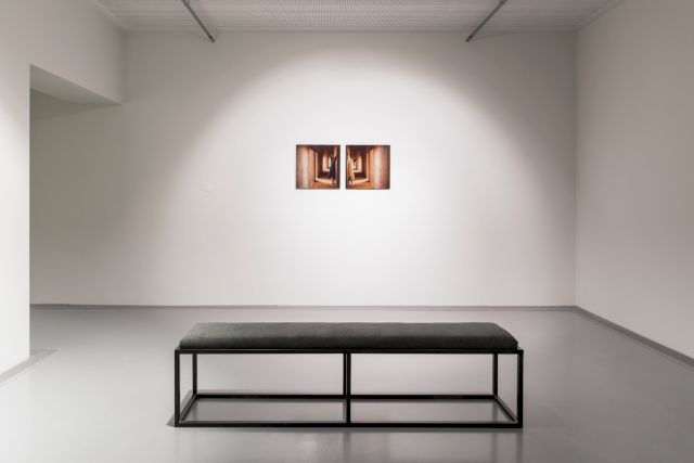 Installation View of Isaac Julien's work Fantôme Créole Series (Papillon, No. 2), 2005 in the exhibition 'Two Together'. 2019. Image Credit: Dillon Marsh.