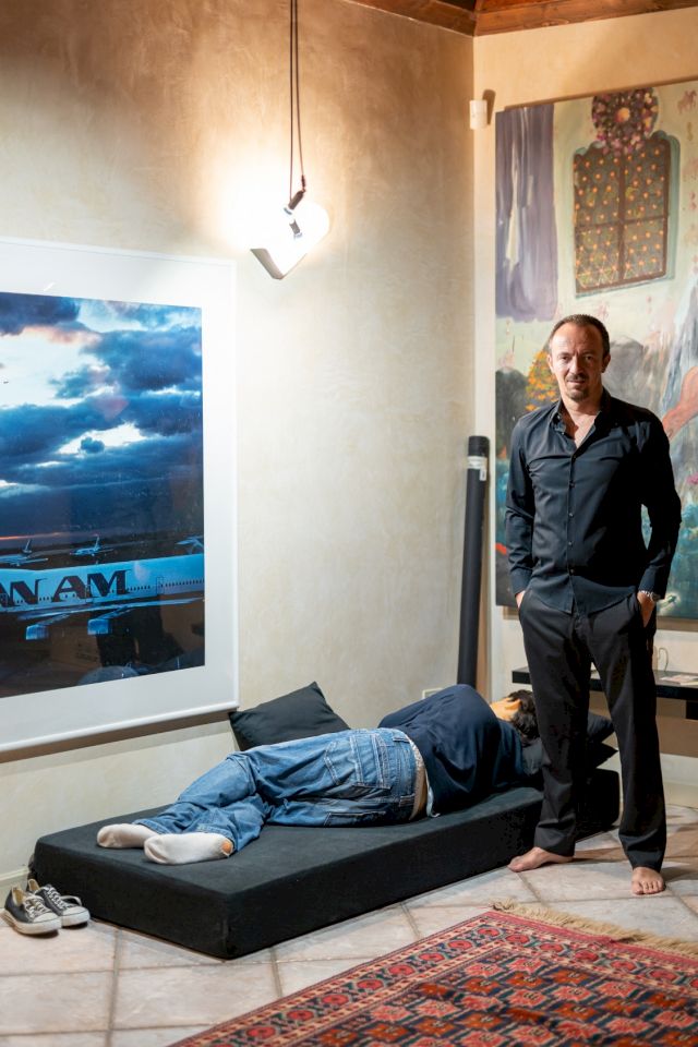 “Andrea Candela fig 2”, Elmgreen and Dragset, 2006 ,Graci Collection. Photo Silvia Affini, Installation view @ Graci Collection