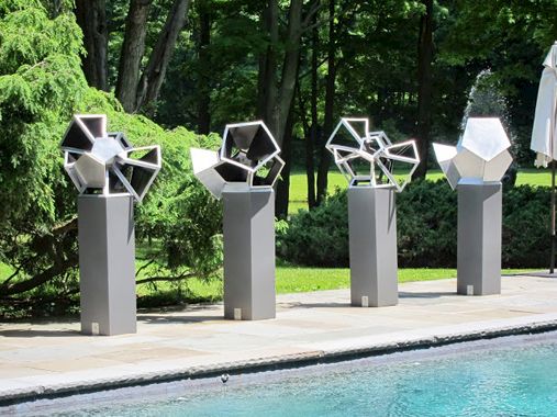 Conrad Shawcross, "Perimeter Studies Set ½,", 2008