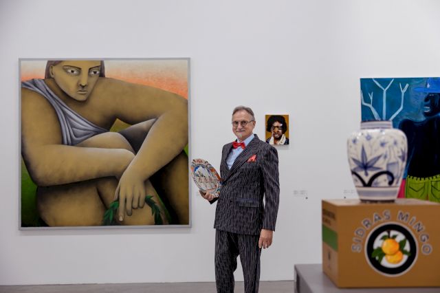 Portrait of Jānis Zuzāns, the founder of the Zuzāns Collection. Photo: Māris Arbidāns