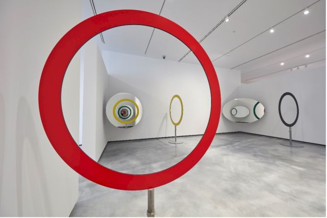Exhibition view - ‘Echo Activity’ (2017) Olafur Eliasson at Museum of Contemporary Art Helga de Alvear. Photo: Joaquín Cortés