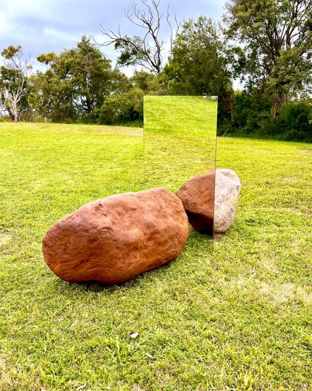 The Artbarn, Cape Schanck, Alicja Kwade "Be-Hide-else" (2017)