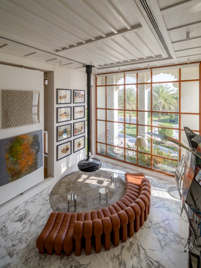 View of the collection at the RAK Art Foundation, Riffa, Bahrain