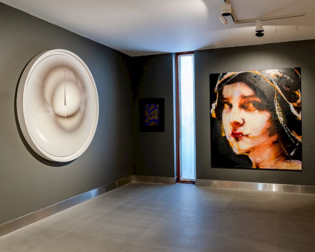 Alberto Biasi, Alekos Fassianos, Lita Cabellut, RAK Art Foundation, Riffa, Bahrain