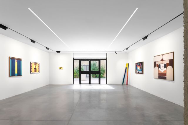 Exhibition « Léon Wuidar | Une peinture à géométrie variable » © Gabrielle Voinot for the Bonisson Art Center