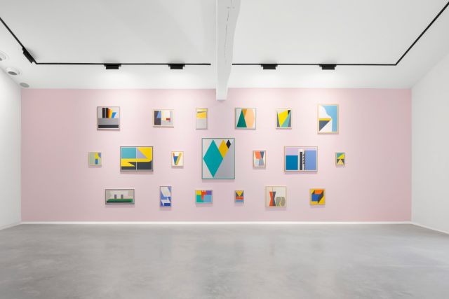 Exhibition « Léon Wuidar | Une peinture à géométrie variable » © Gabrielle Voinot for the Bonisson Art Center