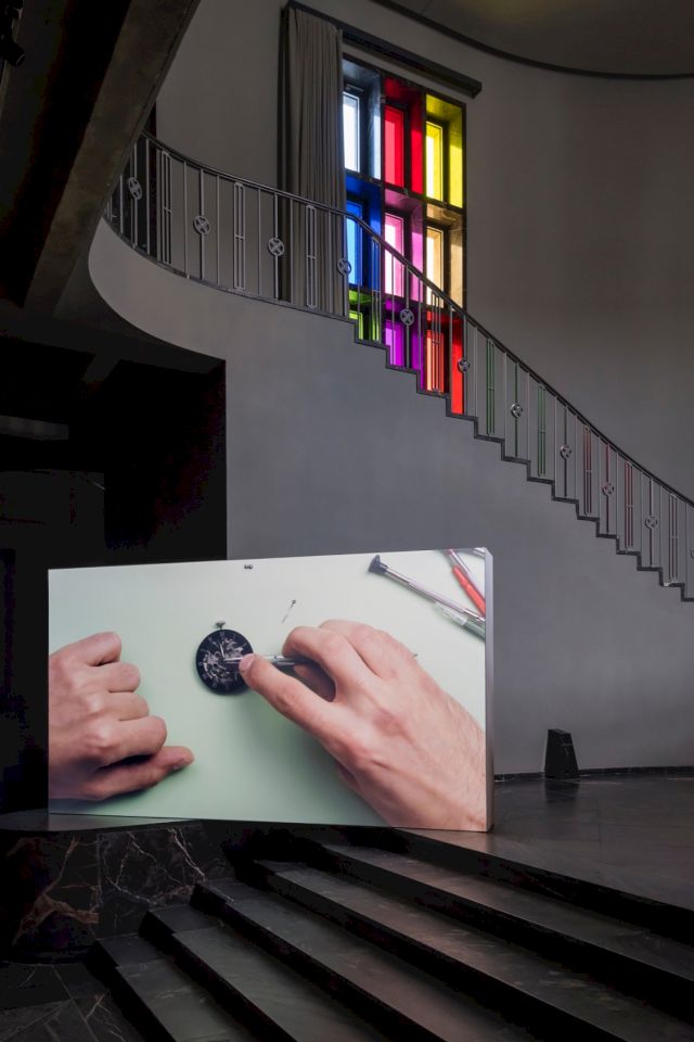 Time Without End (group show), installation view at Fluentum, 2021. Photo: Stefan Korte