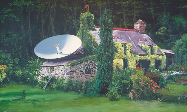 Dirk Skreber, 'Untitled', 2006, Oil on canvas, 200 x 330 cm. Photo: Johannes Stoll / Belvedere, Wien