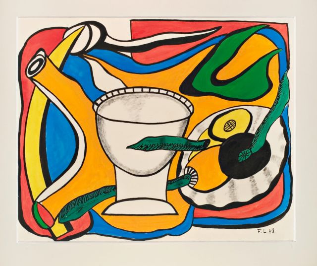Fernand Léger, ’Nature Morte à la Coupe’, 1948. Photo: Jussi Pakkala – © VG Bild-Kunst, Bonn 2017