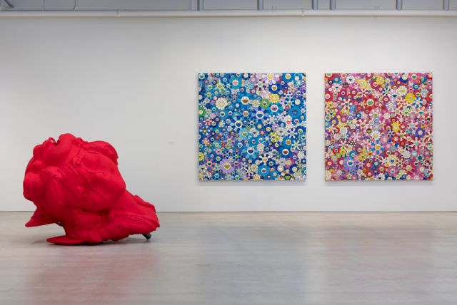 Installation view of "Unpacking: the Marciano Collection" at the Marciano Art Founadtion, Los Angeles. Photo: Robert Wedemeyer