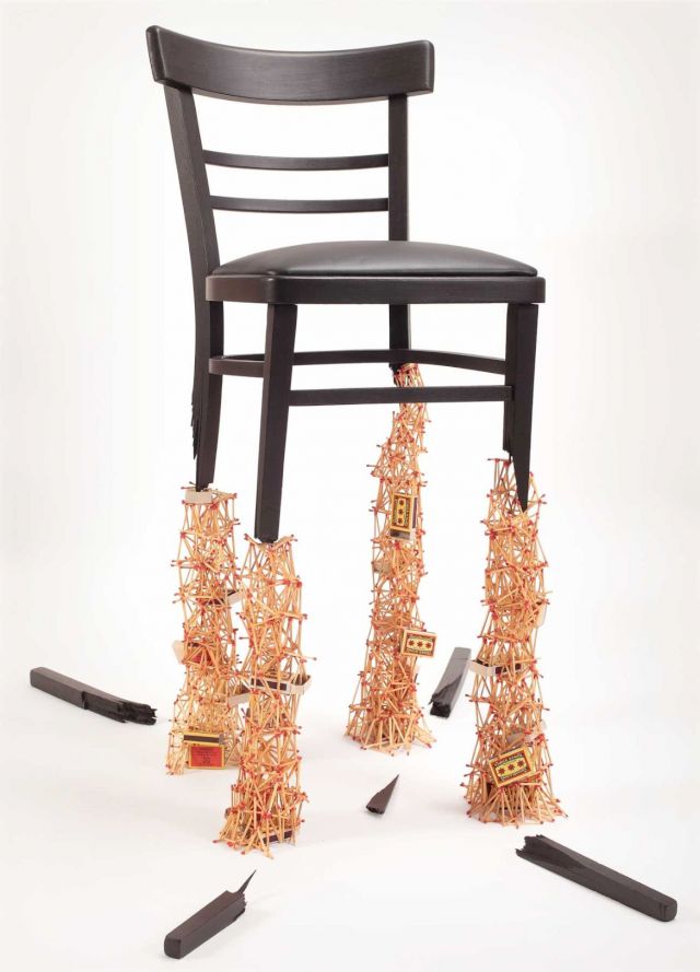 Tobias Collier, ’Bifurcation Chair’, 2009. © Photo: Nicolas Suk