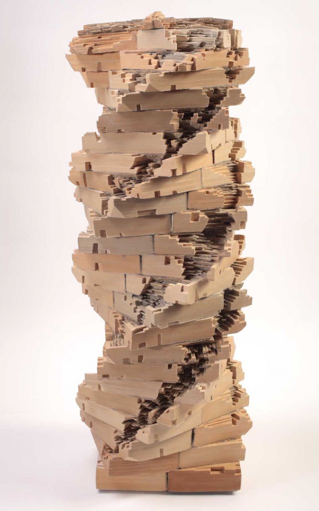 Brian Dettmer, ’Tower of Babel’, 2011. © Photo: Nicolas Suk