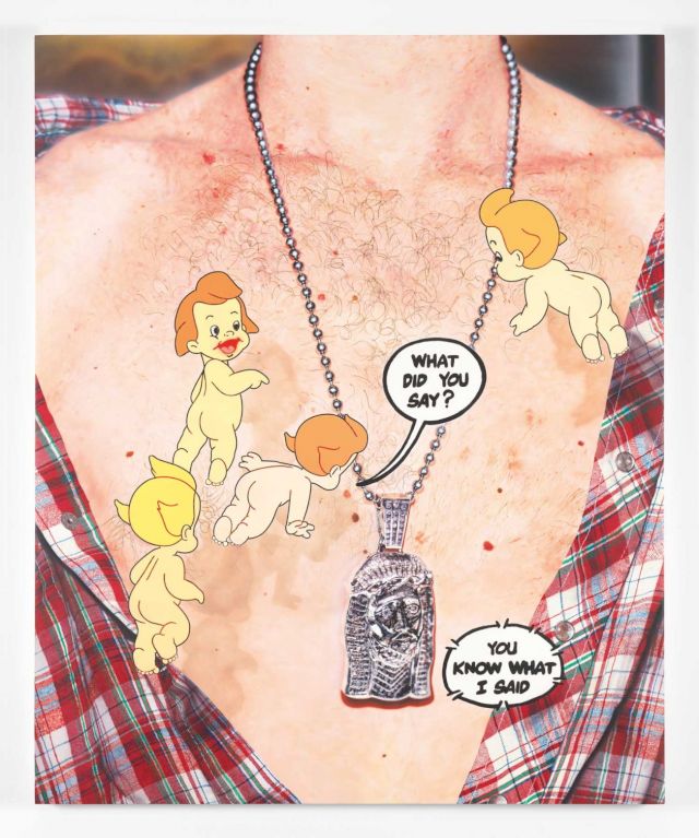 Dan Colen, ’Me, Jesus and the Children’, 2001 - 2003