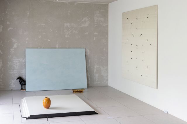 Trento, installation view, Haris Epaminonda, Alberto Garutti - Photo: Luca Meneghel