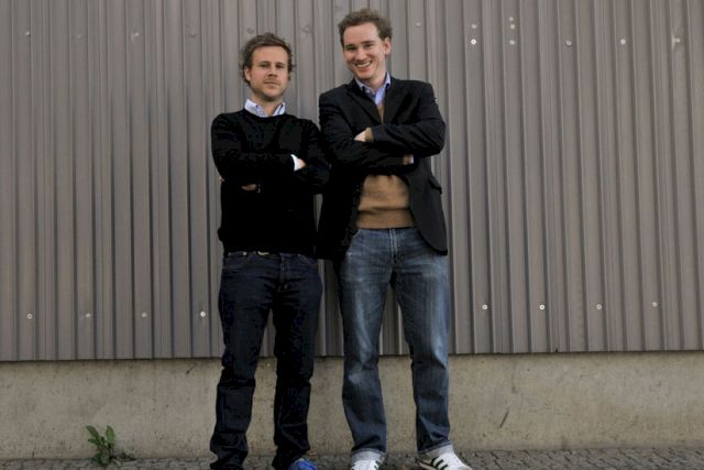Beat Raeber (left) and Matthias von Stenglin (right)