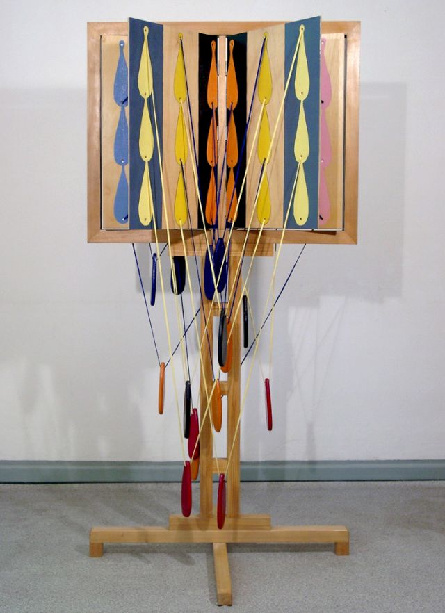 Installation view of the Geza Perneczky exhibition