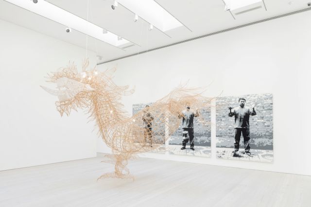 Installation view from Ai Weiwei’s exhibition "Exaggeration"