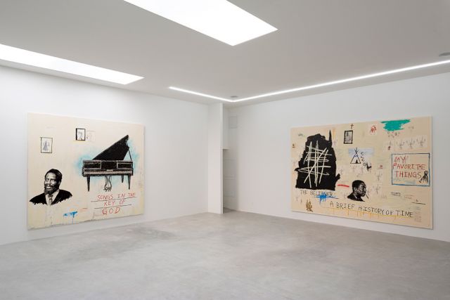 Wes Lang. Installation view at V1 Gallery, Copenhagen