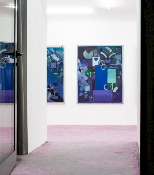 Charlotte Herzig, "Harmless Hiccup" curated by Elise Lammer for SALTS, 2017 (exhibition view). Courtesy the artist and SALTS. Photo: Majlinda Hoxha