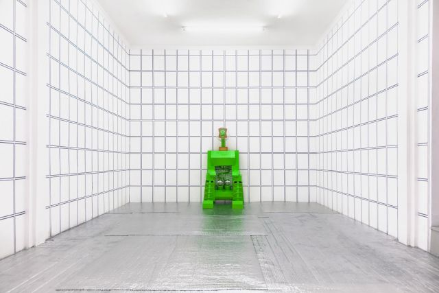 Flaka Haliti, "Its urgency got lost in reverse (while being in constant delay)", 2017 (exhibition view). Courtesy the artist. Photo: Majlinda Hoxha