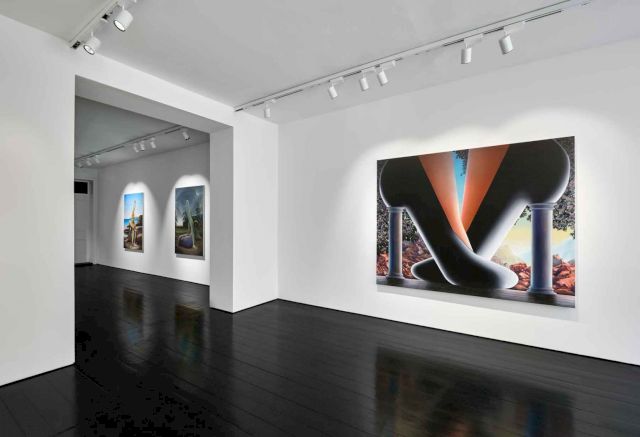 Emily Mae Smith, Exhibition view at CFA, 2018. Photo: Matthias Kolb