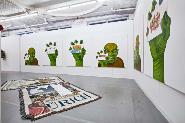 Installation view at LISTE 2017. Photo: Daniel Spehr