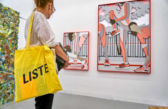 Installation view at LISTE 2017. Photo: Daniel Spehr