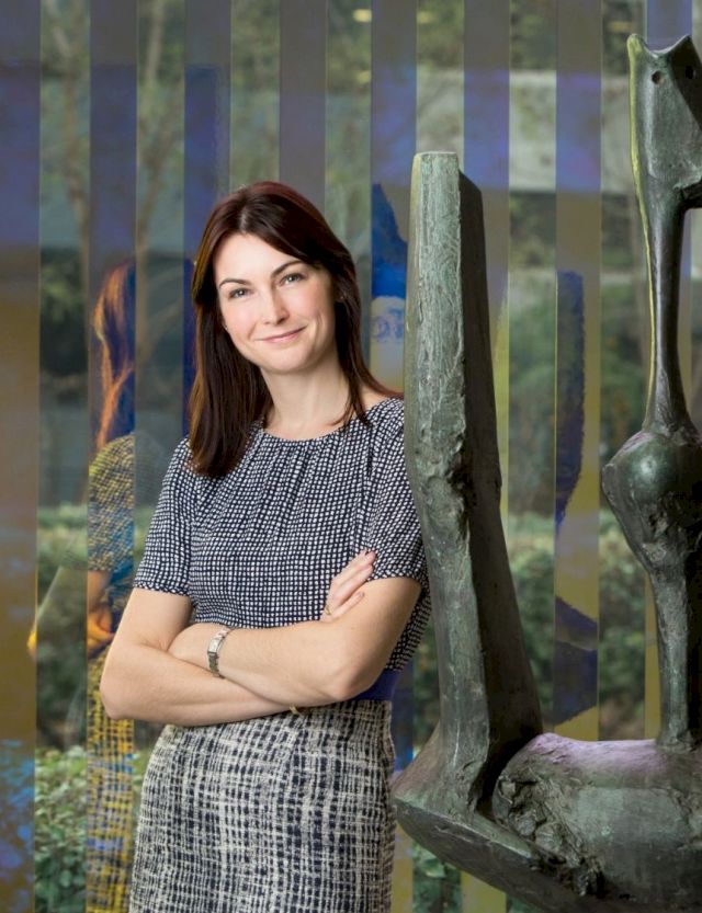 Jo Baring, Curator of Sculpture Series, Masterpiece London. Photo: Phil Adams